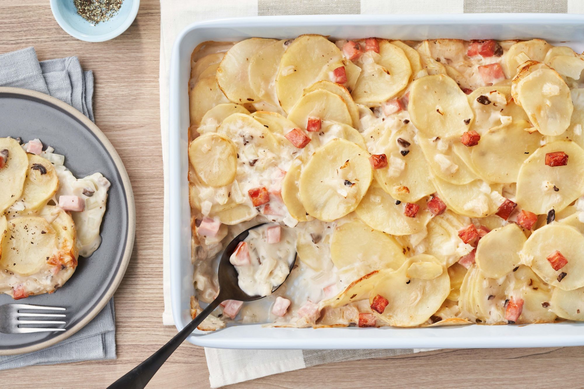 Campbell's Easy Scalloped Potatoes and Ham